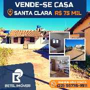 Vende-se casa próximo a praia santa clara